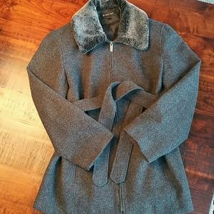 Braetan wool coat